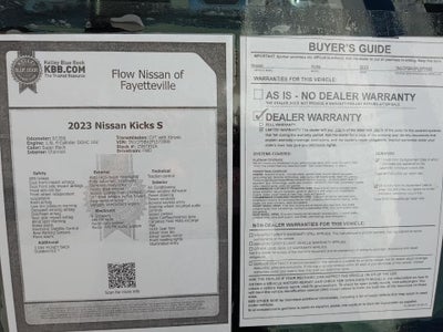 2023 Nissan Kicks S