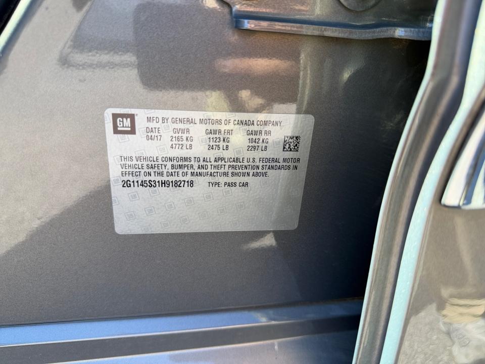 2017 Chevrolet Impala Premier