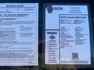 2020 Toyota RAV4 XLE