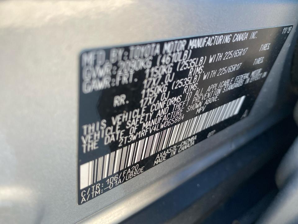 2020 Toyota RAV4 XLE