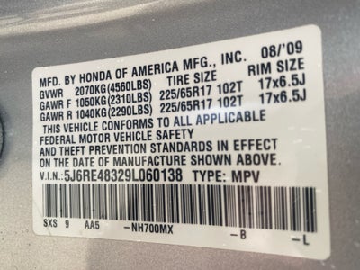 2009 Honda CR-V LX