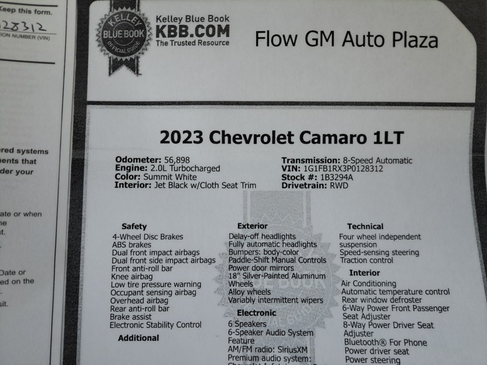 2023 Chevrolet Camaro 1LT