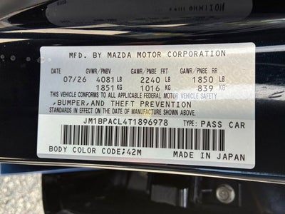 2026 Mazda Mazda3 Sedan 2.5 S Preferred