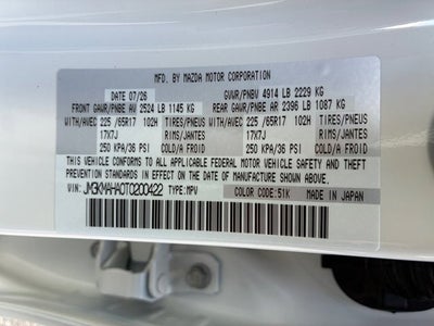 2026 Mazda Mazda CX-5 2.5 S AWD