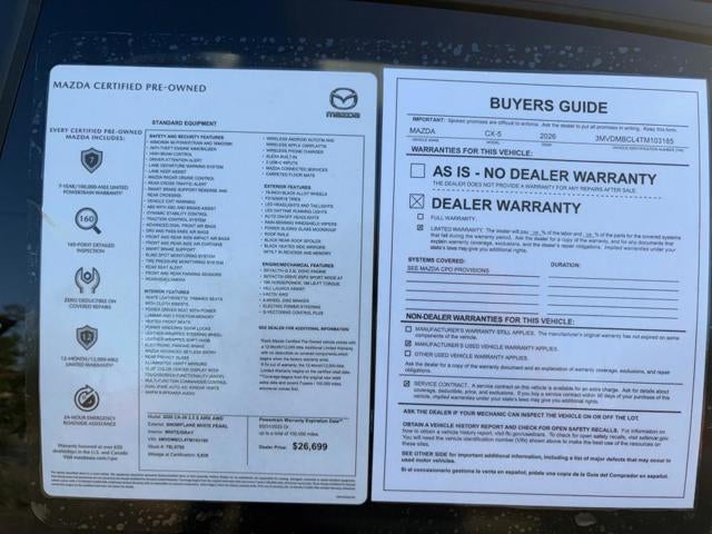 2026 Mazda Mazda CX-30 2.5 S Aire Edition