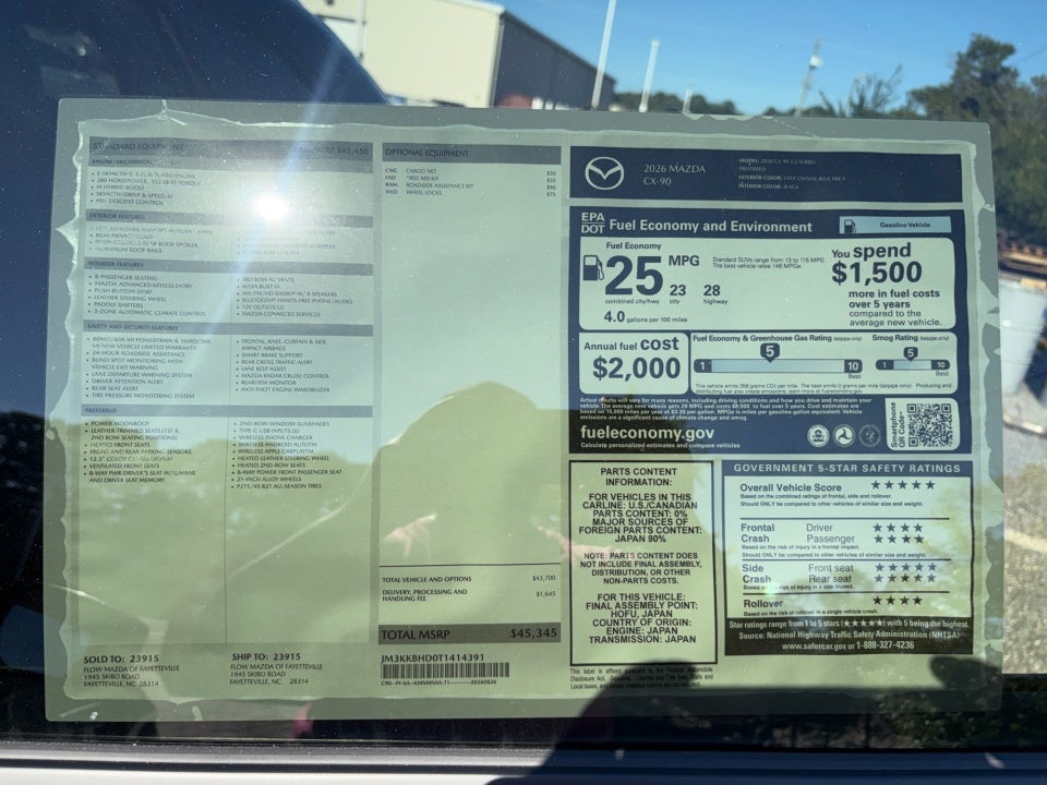 2026 Mazda Mazda CX-90 Preferred