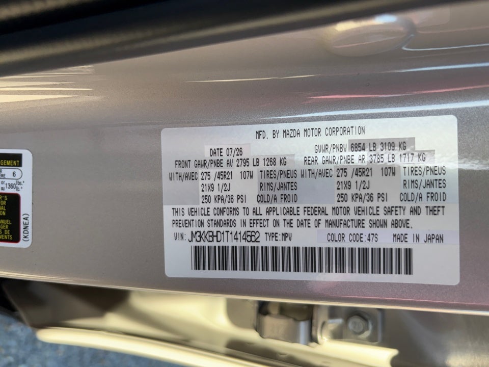 2026 Mazda Mazda CX-90 3.3 Turbo Preferred AWD