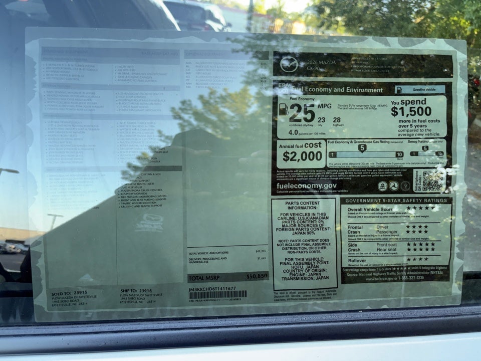2026 Mazda Mazda CX-90 Premium Sport