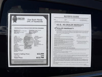 2018 Buick Encore Preferred