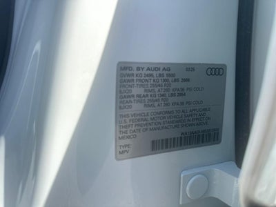 2025 Audi All-new Q5 Prestige