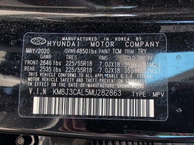 2021 Hyundai Tucson SEL