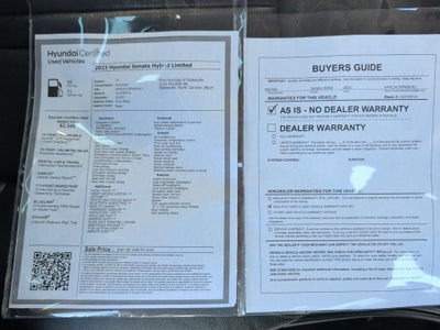 2023 Hyundai Sonata Hybrid Limited