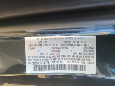 2024 Mazda Mazda3 Sedan 2.5 S Preferred
