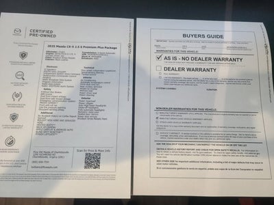 2025 Mazda Mazda CX-5 2.5 S Premium Plus Package